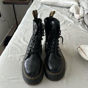 Dr martens JADON BOOT SMOOTH LEATHER PLATFORMS